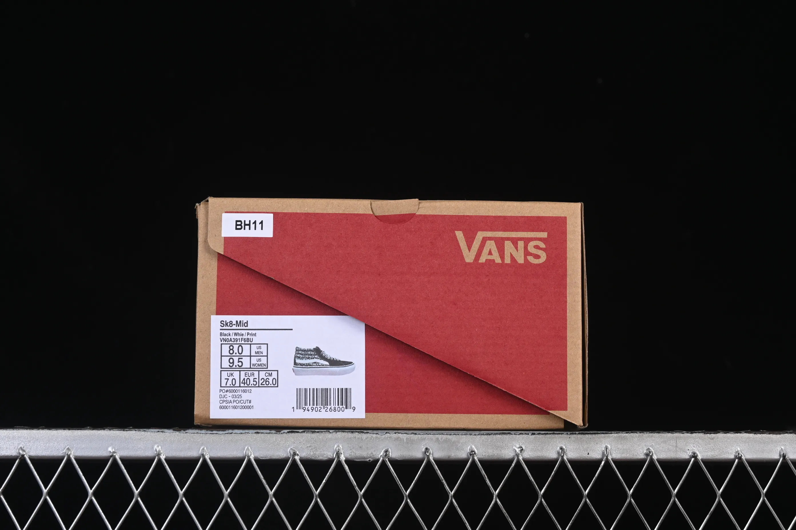 All categories Vans Vans series Vans Mid Vans Sk8-Mid Vans China casual skateboard shoes VN0A391F6BU